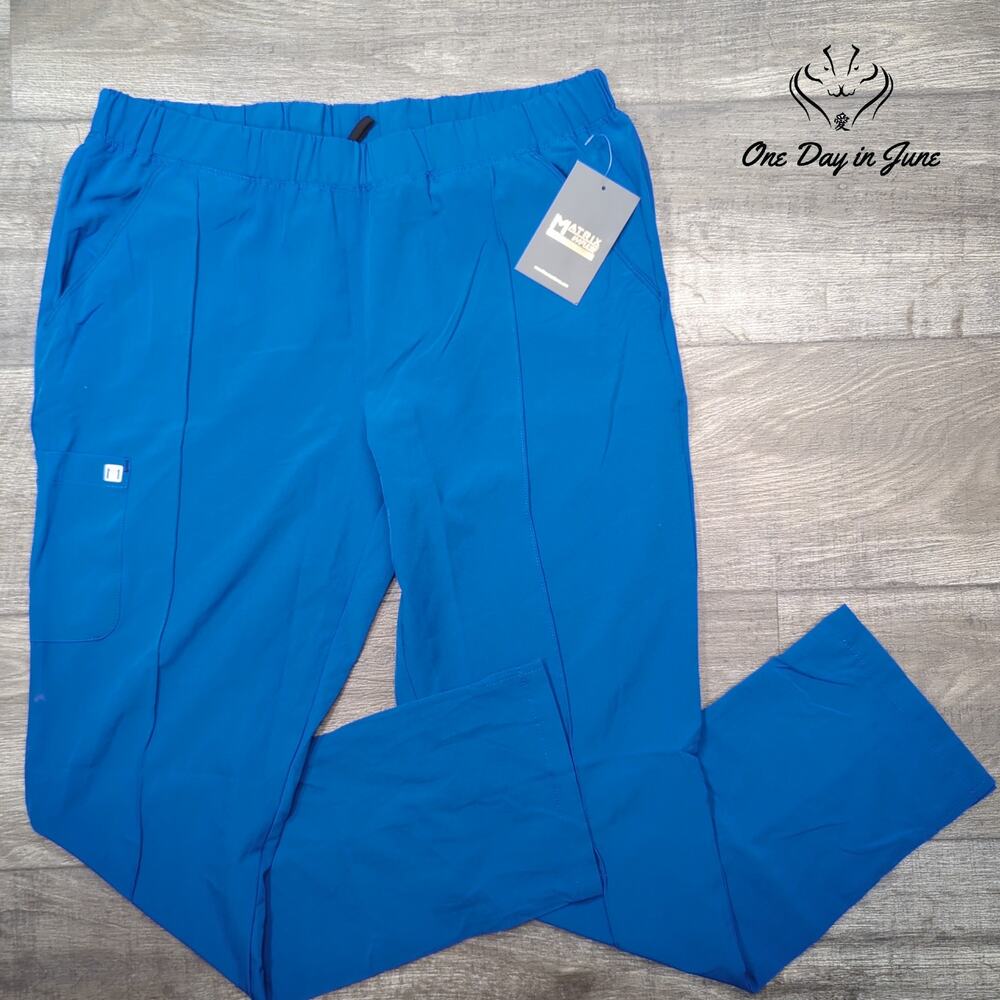 Maevn Matrix Impulse 8510 Cargo Scrub Pants Royal Blue NWT Size L